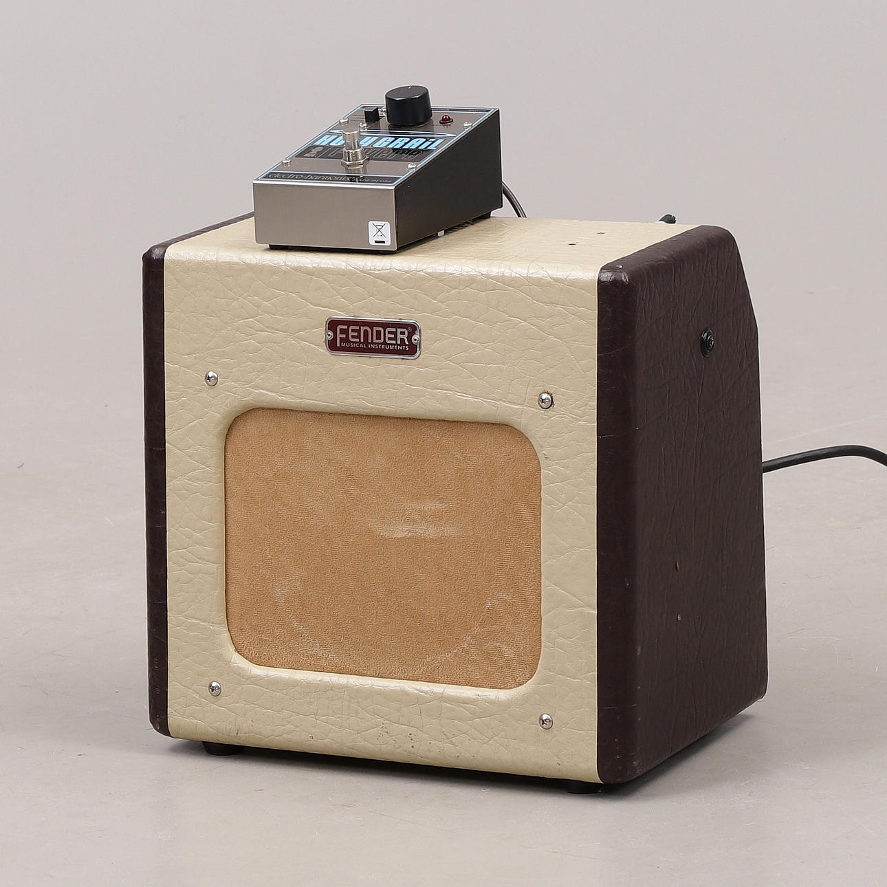 FENDER CHAMPION 600 MED PEDAL, gitarrförstärkare, modifierad.