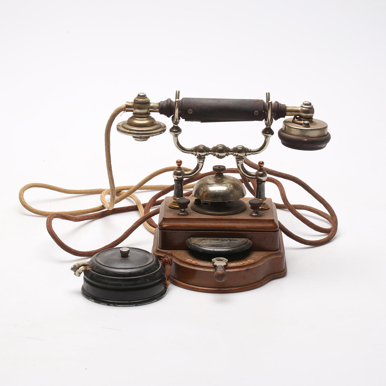 BORDSTELEFON, LM Ericsson, omkring 1900.