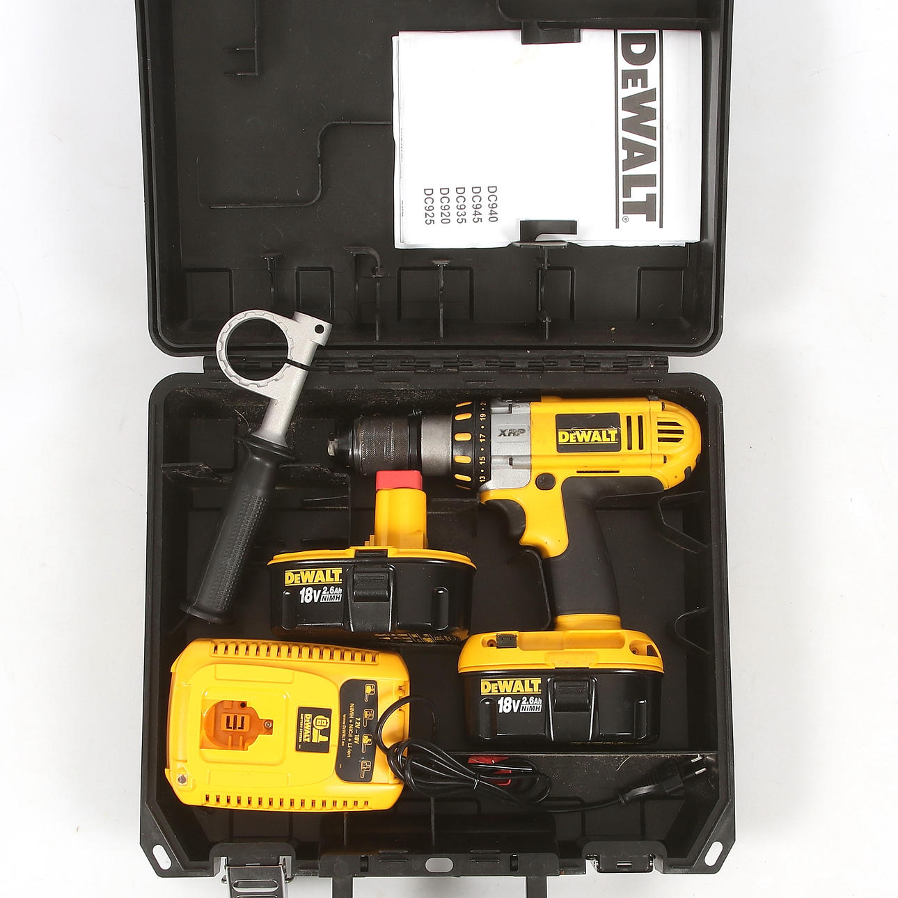 DeWALT, Drill, DC920 XRP, 2000s.