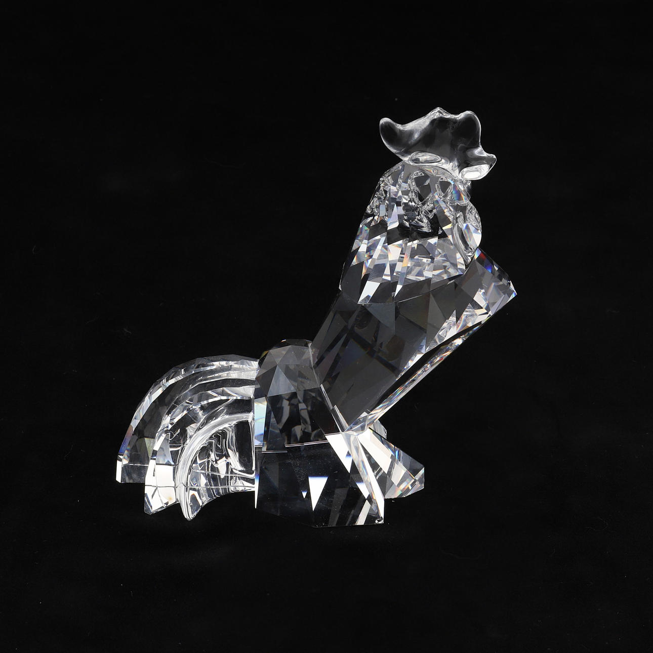 SWAROVSKI: COCK/ROOSTER (MODERN/ABSTRACT SHAPE).