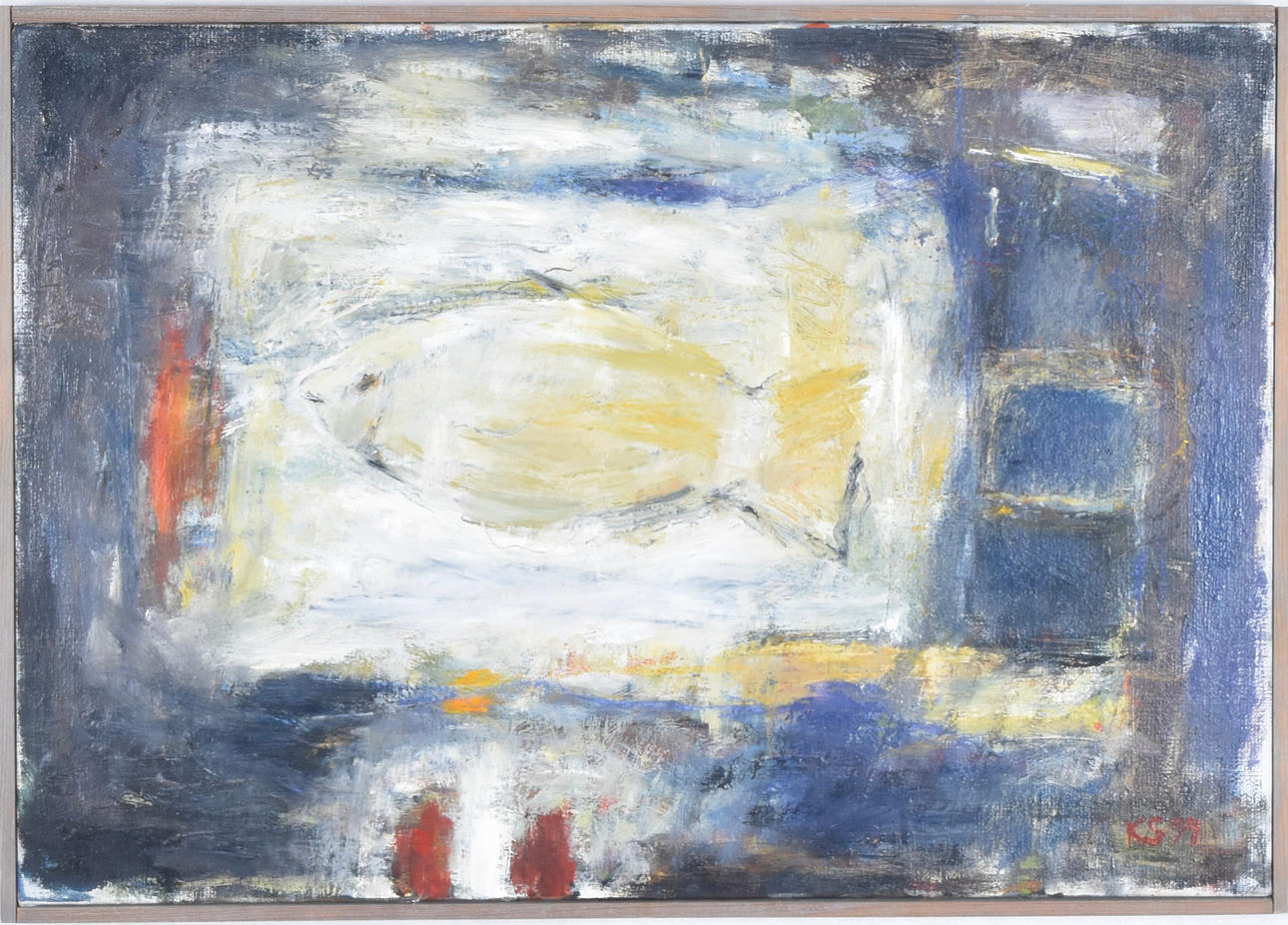 KATARINA SÖDERBERG. Olja på duk.