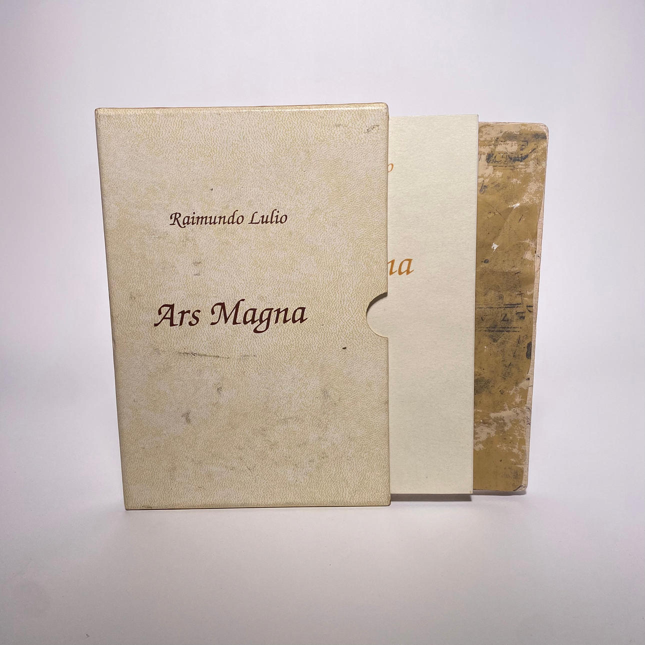 RAIMUNDO LULIO (RAMON LLULL) "ARS MAGNA", Facsímil, Kaydeda Ediciones, 1990.