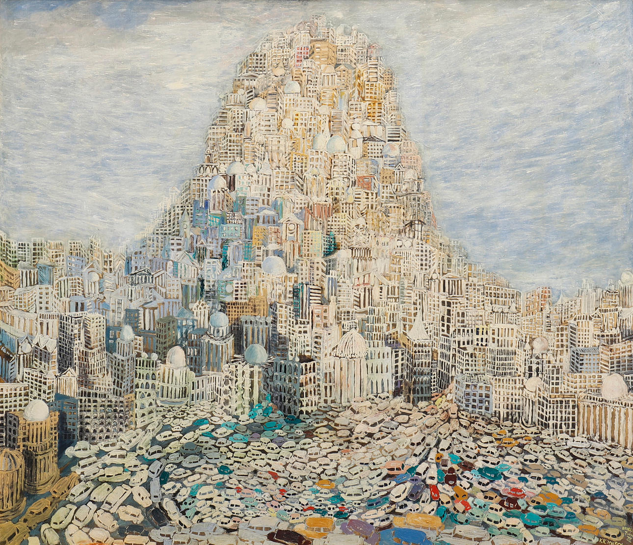 KURT KAJ JENSEN. "BABELS TORN III".