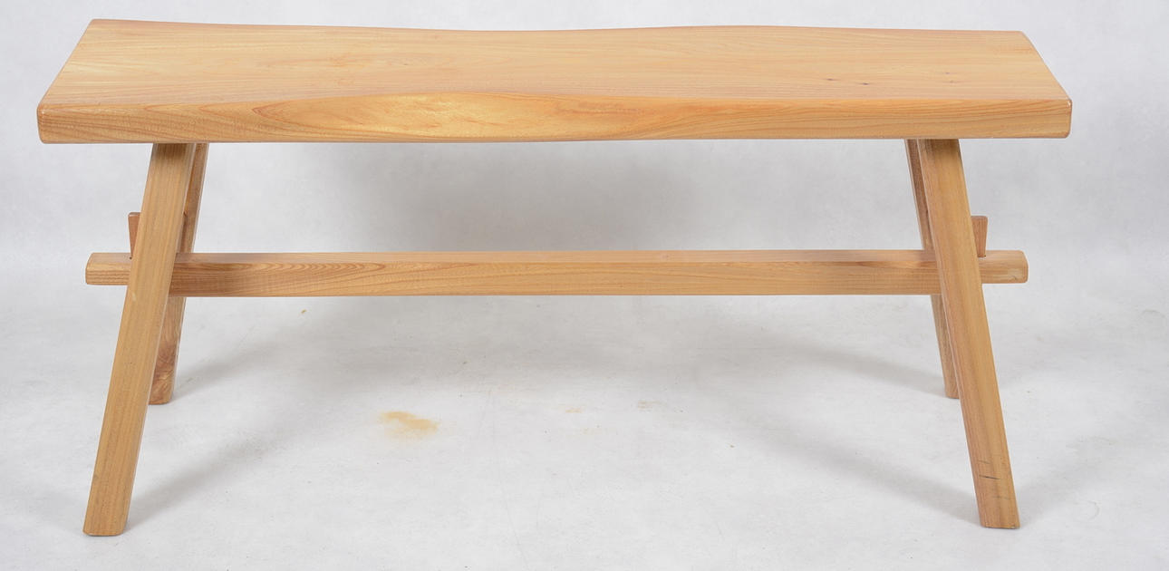 HOLGER  BRUNNSTRÖM. BÄNK, ljus alm.