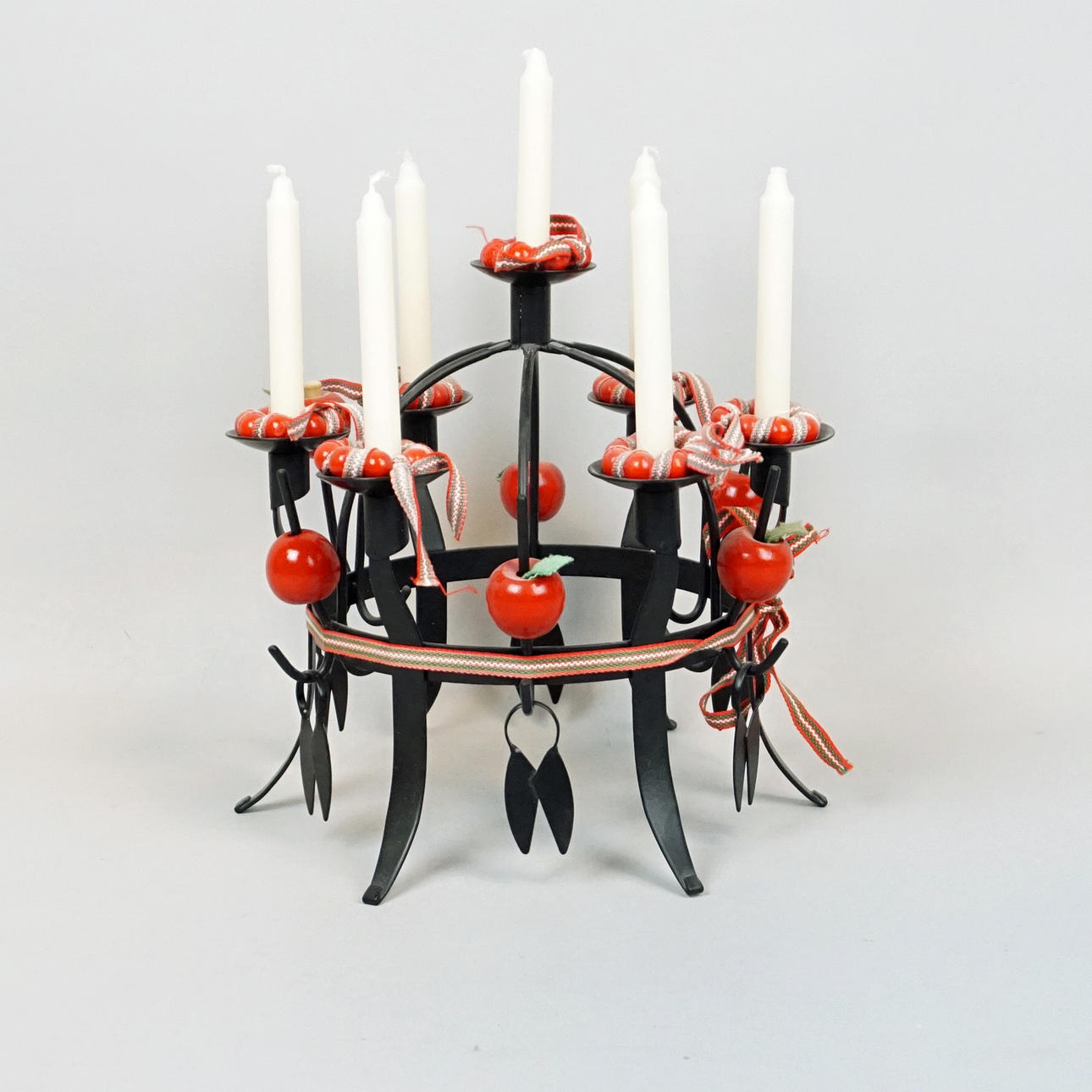 CANDLESTICK, FORGED.