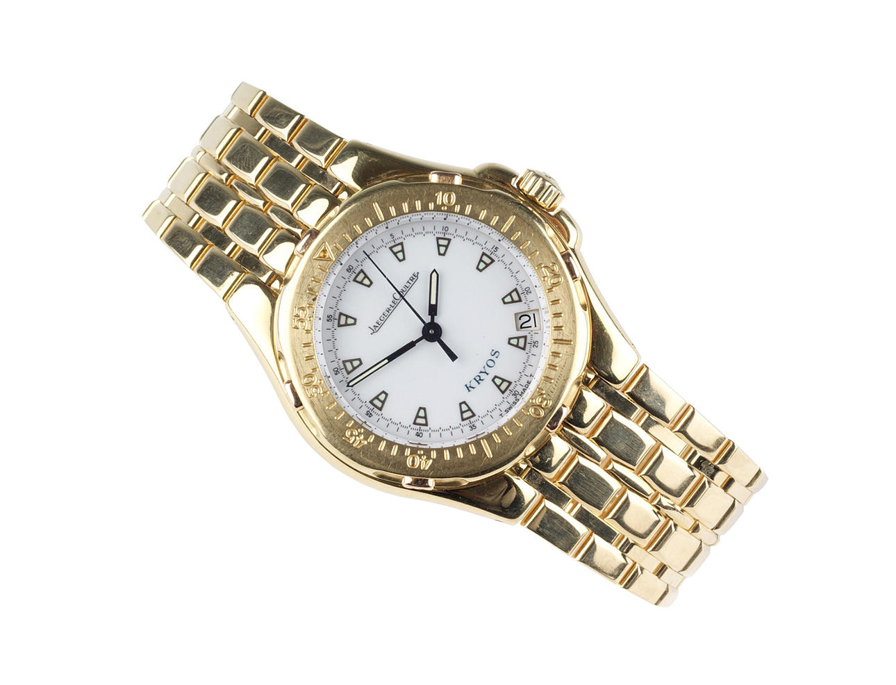HERRKLOCKA, Jaeger-LeCoultre, 750 gult guld ca. 135,5 g.