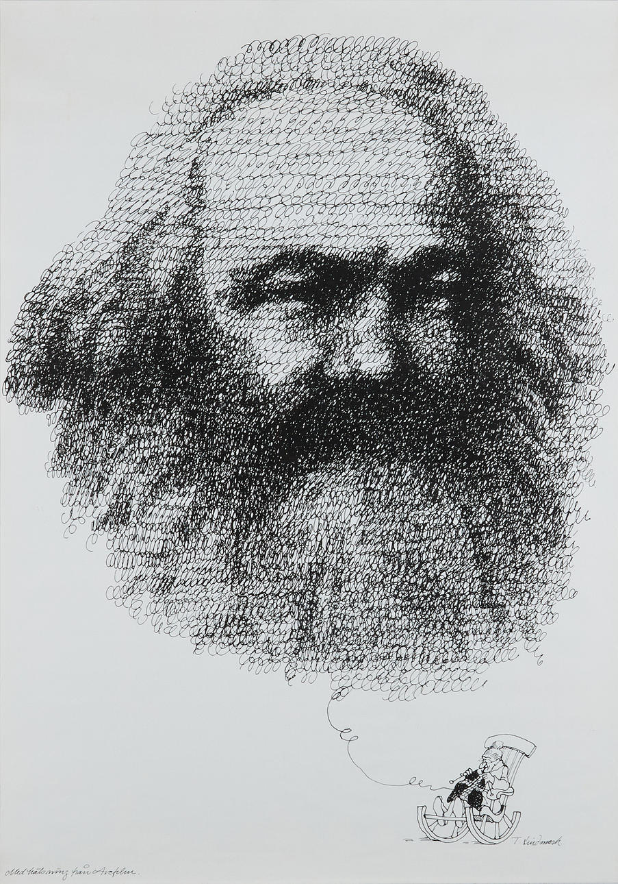 KARL MARX, posters by T. Lindmark, 1960s/70s. Art - Engravings & Prints ...