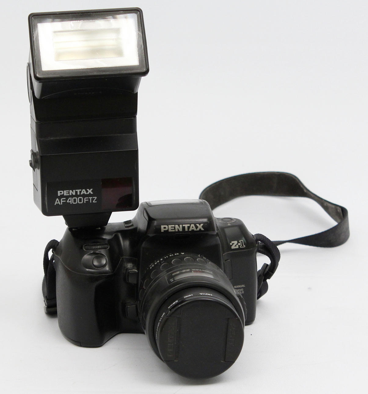 KAMERA, Pentax Z-1, blitz.