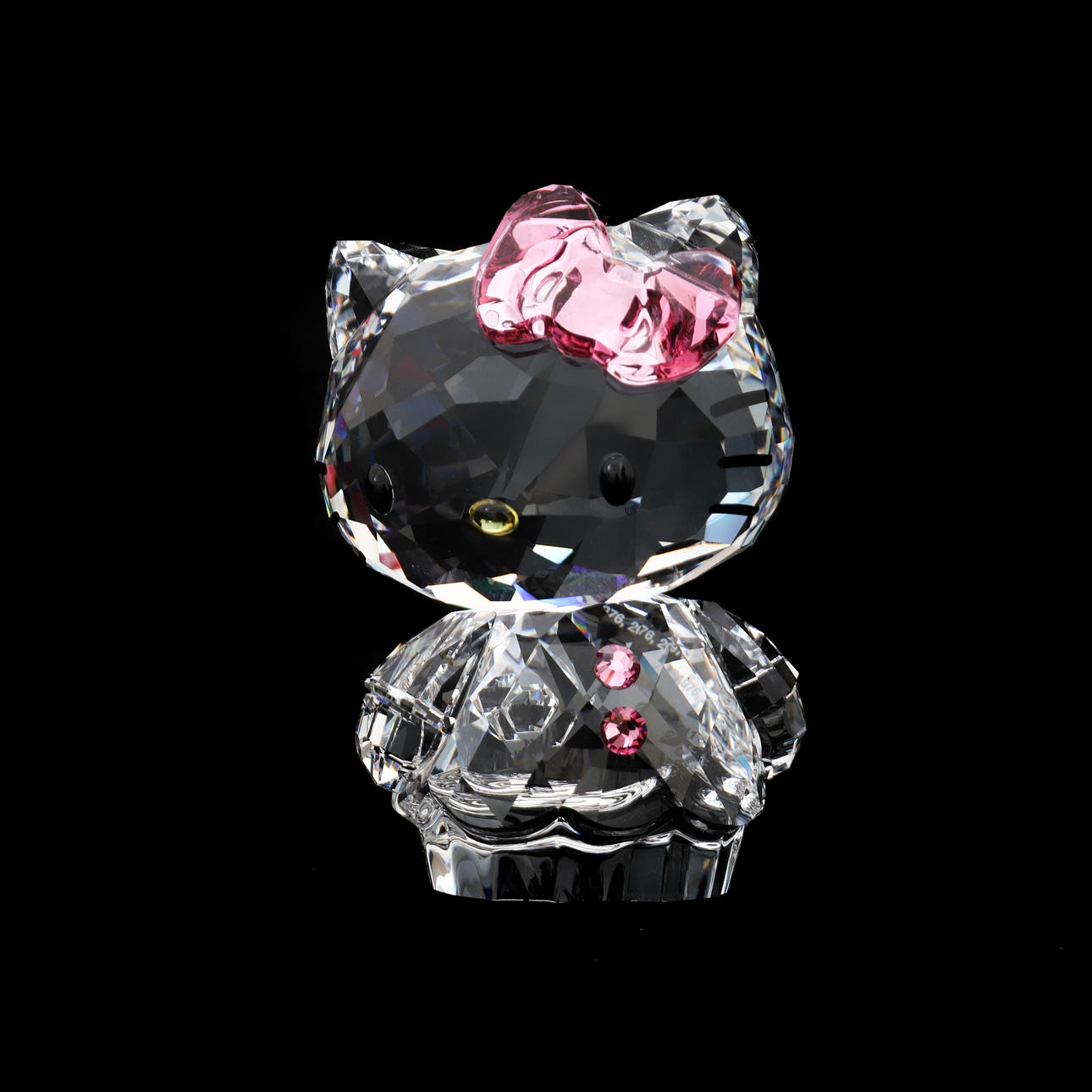 【sanbancho】SWAROVSKI クリスタル サンリオ ピンク 極美品】SWAROVSKI スワロフスキー サンリオ ハローキティ