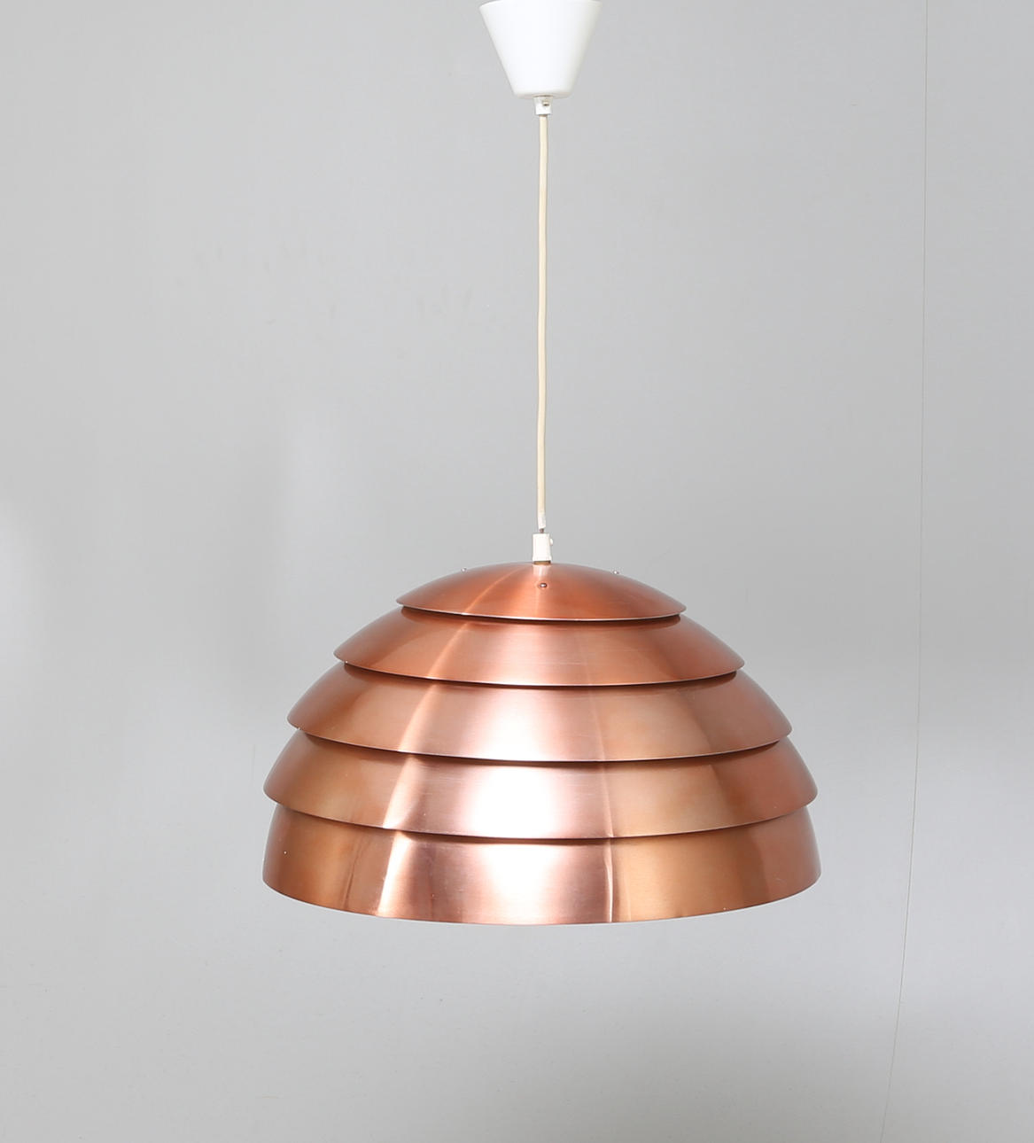 HANS-AGNE JAKOBSSON. Taklampa, "Dome", Markaryd, 1960/70-tal.