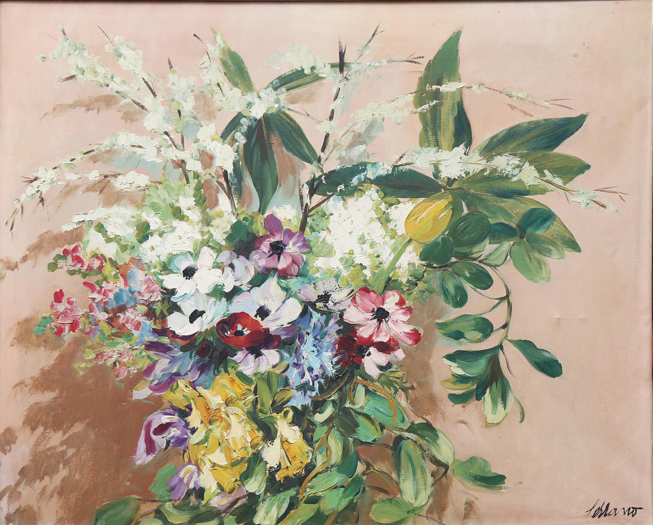 JOSEP MIQUEL SERRANO. Flores.