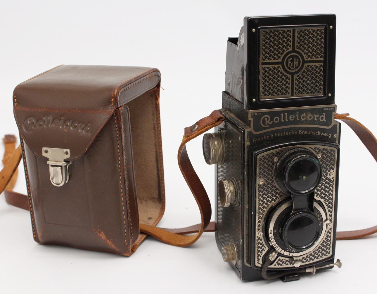 KAMERA, Rolleicord, Art Deco.