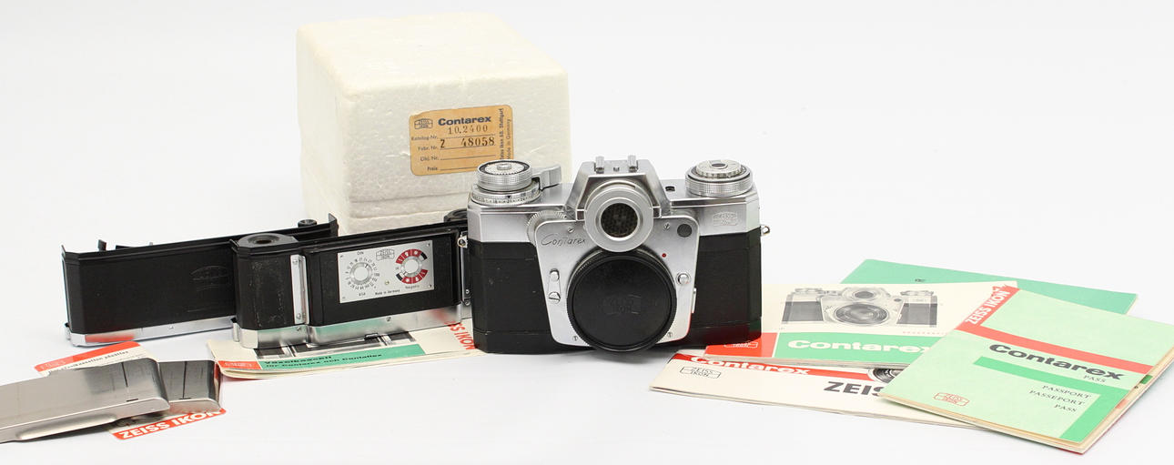 KAMERA, Zeiss Contarex I Bullseye.