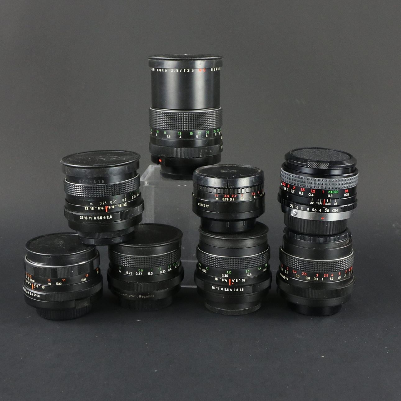 SAMMLUNGSLINSE, 8 Stk. 20. Jahrhundert. 4.