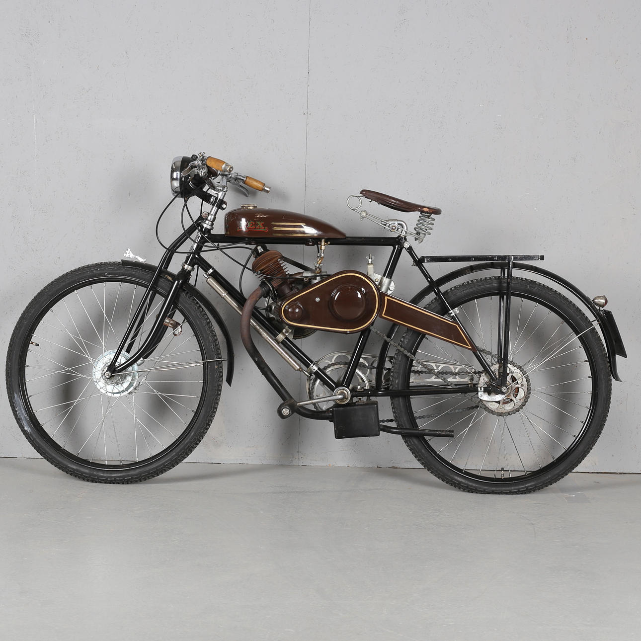 MOTORCYKEL, REX VILLIERS MIDGET, 1935.