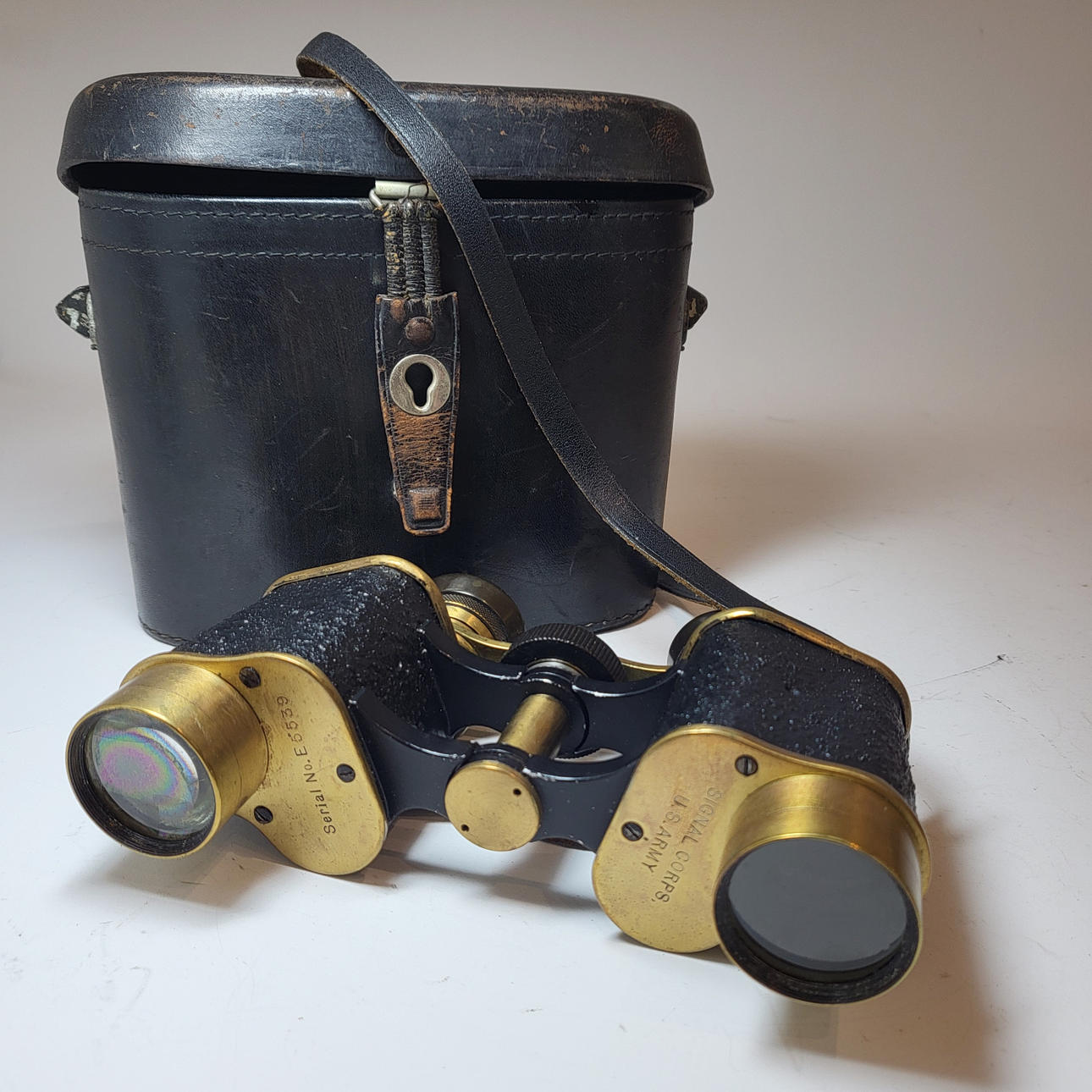 BAUSCH & LOMB MILITÆR KIKKERT, 1902 US ARMY.