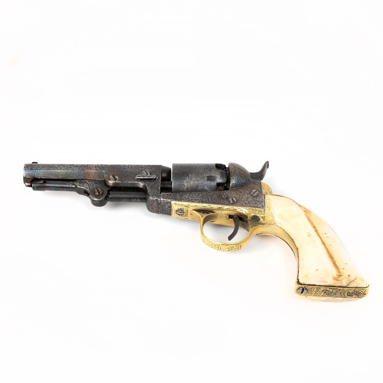 Revólver de percusión Colt Pocket.