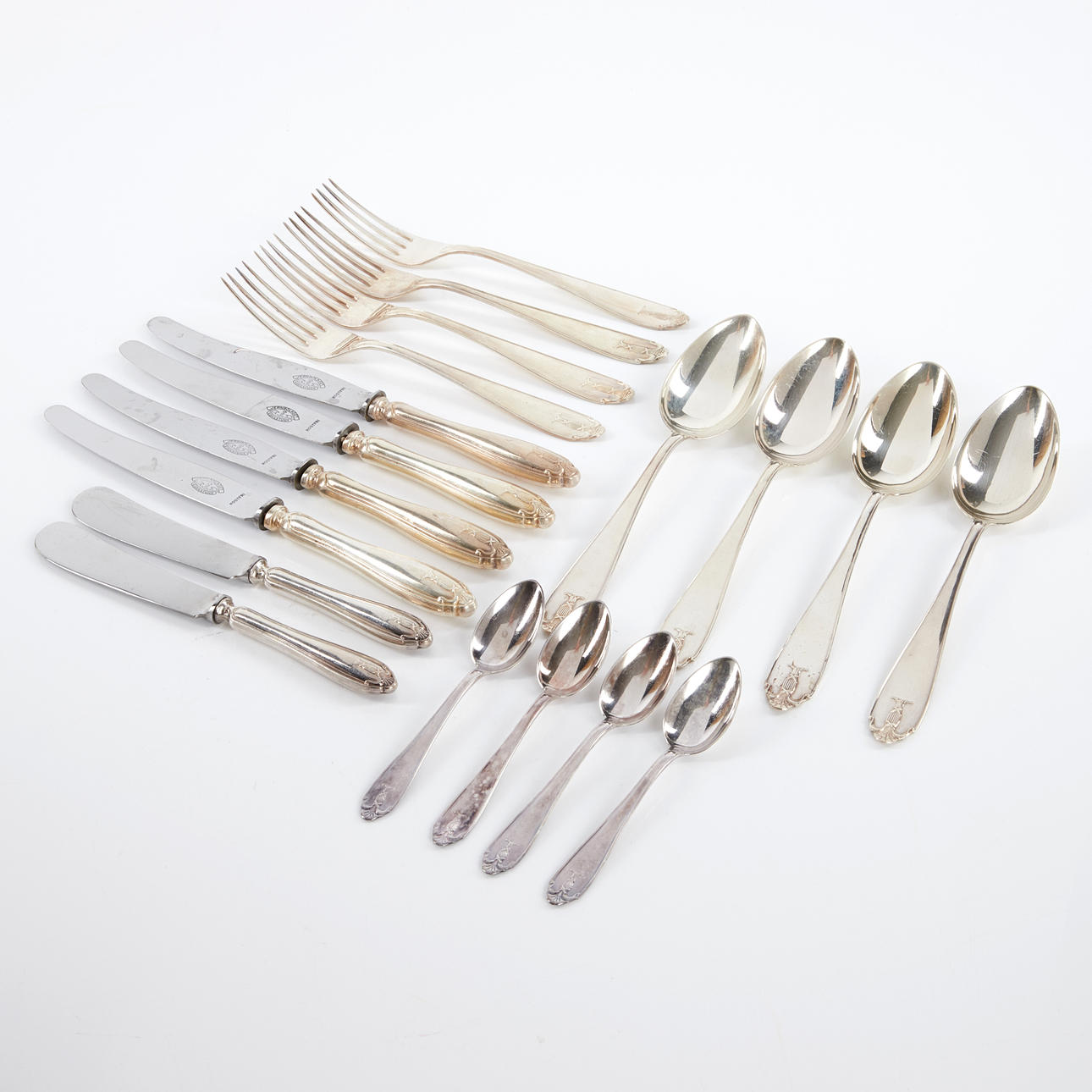 SILVERBESTICK, 28 delar, modell "Vasa".