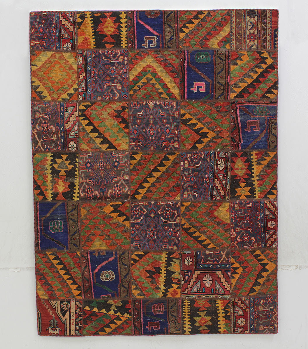 MATTA, Patchwork, Kelim, 200 x 150 cm.