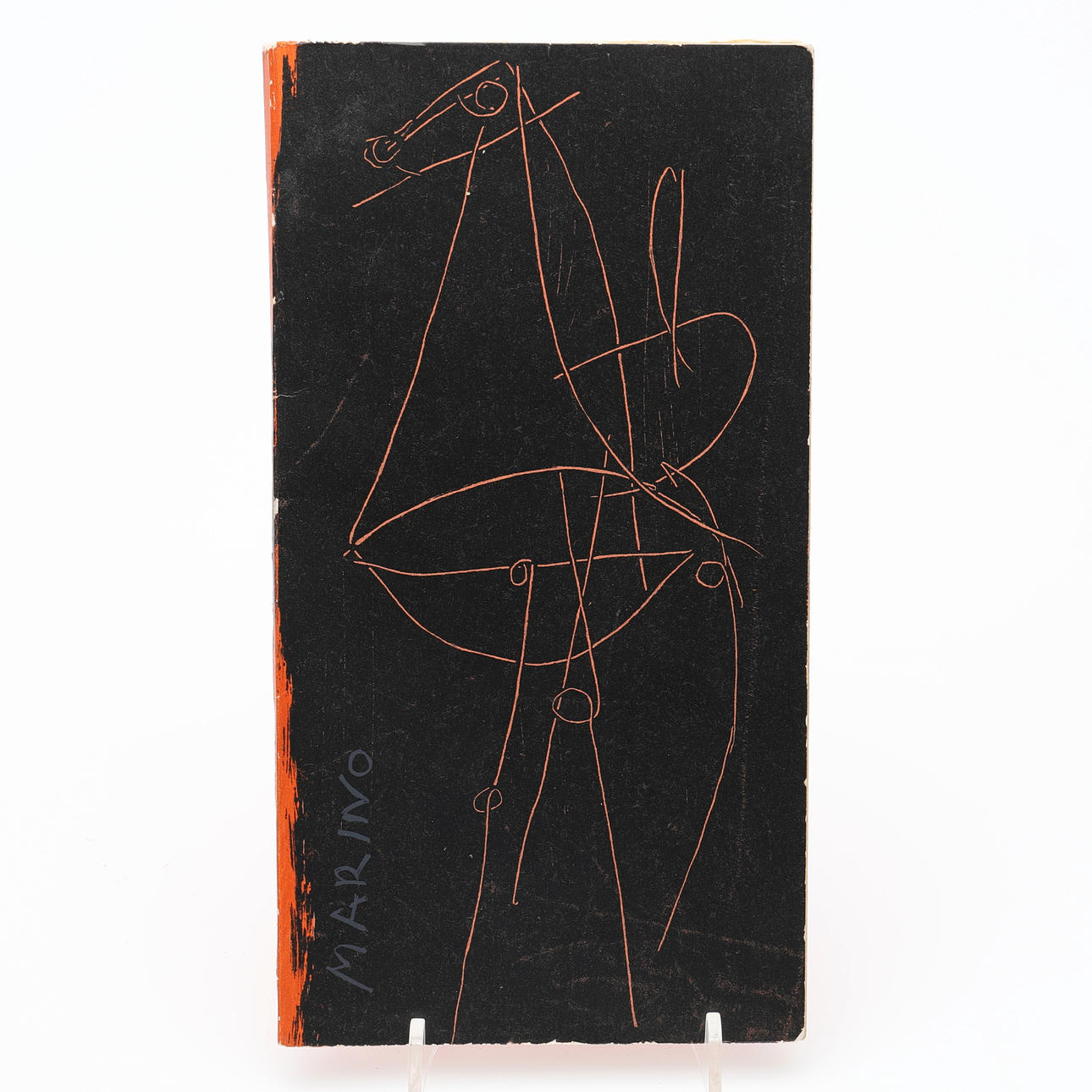 MODERNISM. A 1955 BERGGRUEN CATALOG IN WHICH THE COVER IS AN ORIGINAL LITHOGRAPH BY MARINO MARINI.