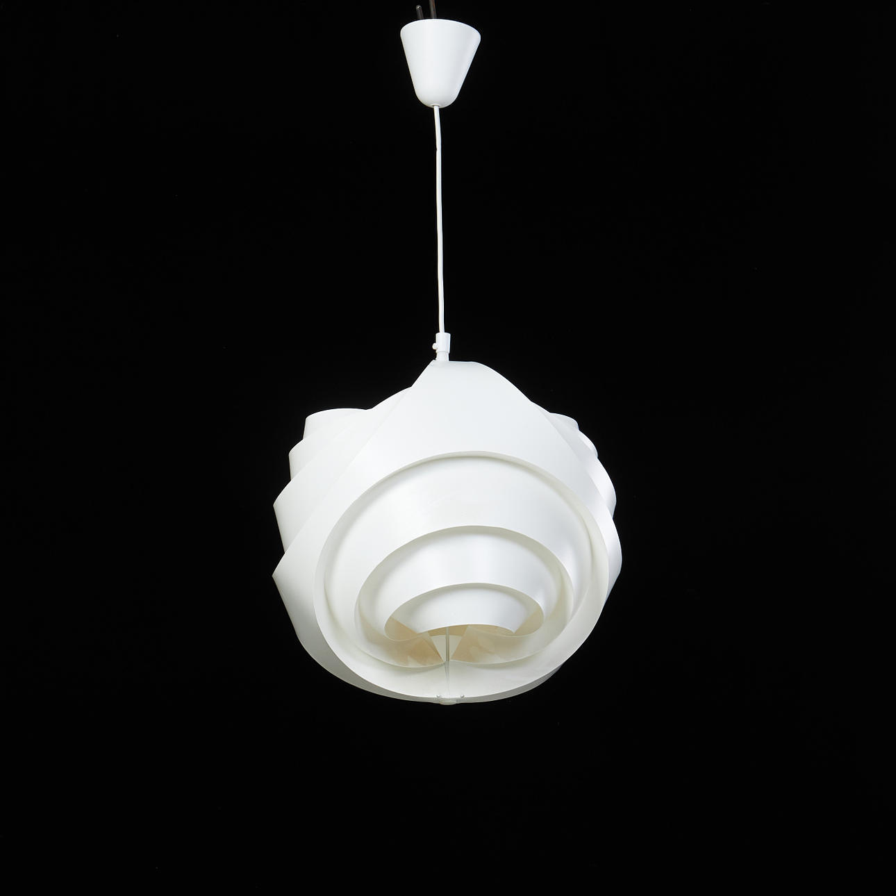 CEILING LAMP, Le Klint, white plastic.