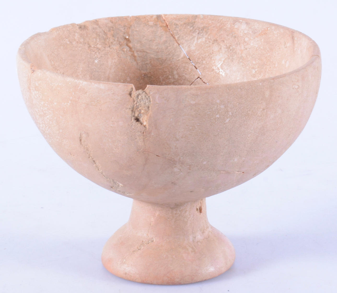 SKÅL TIL FOD, keramik, Egypten, antik.