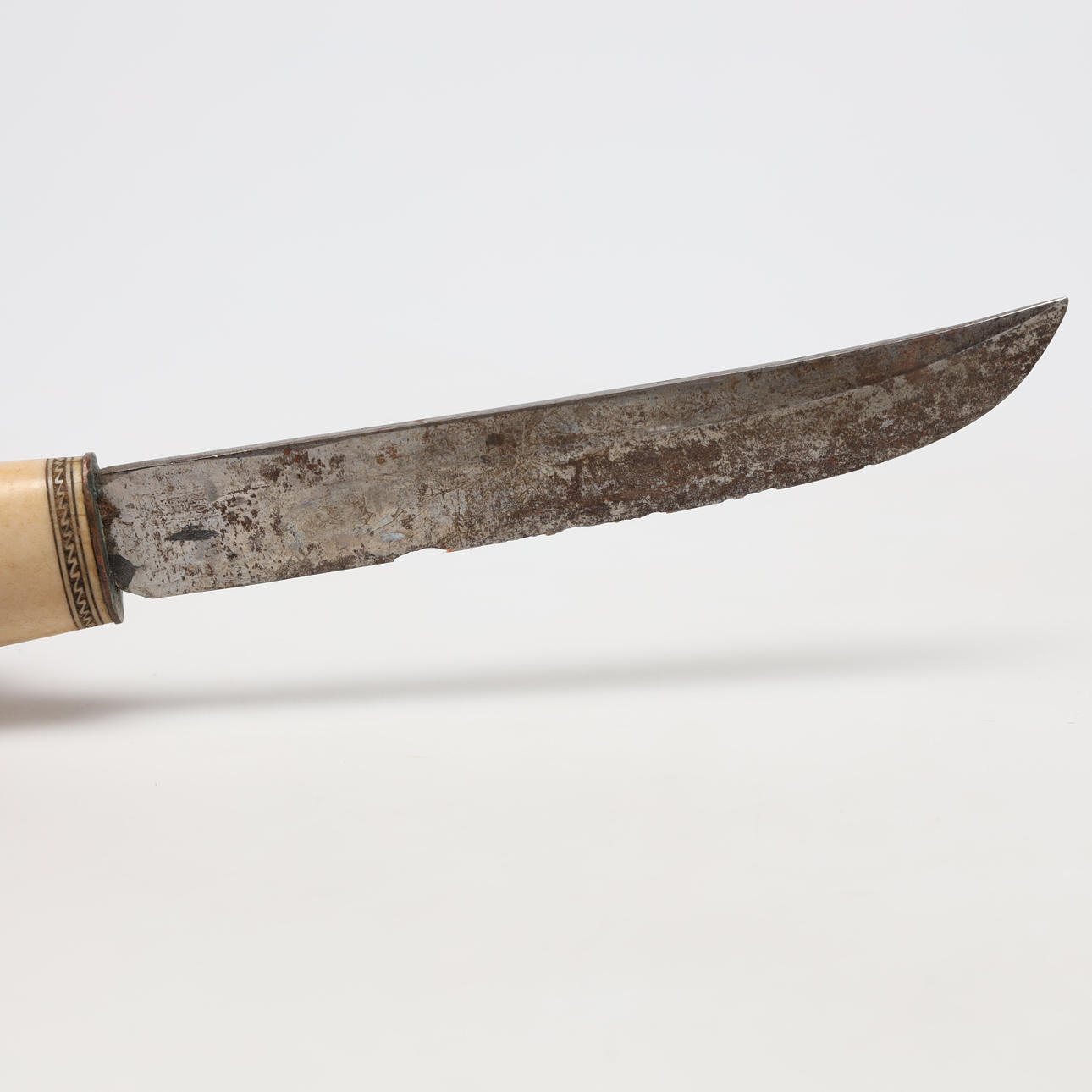 KNIFE, Sami, half horn, first part of the 20th century. Weapons ...