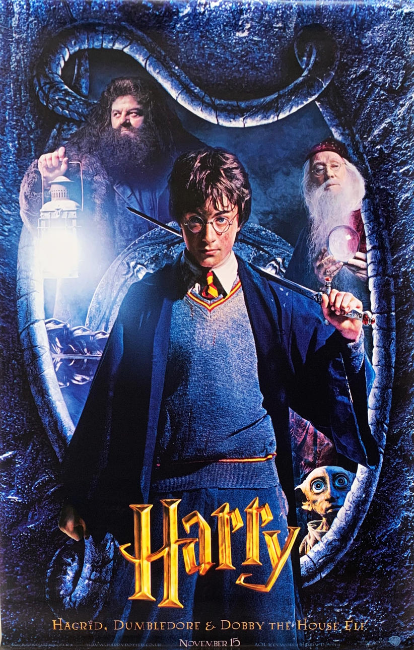 HARRY POTTER BIO AFFISCH.