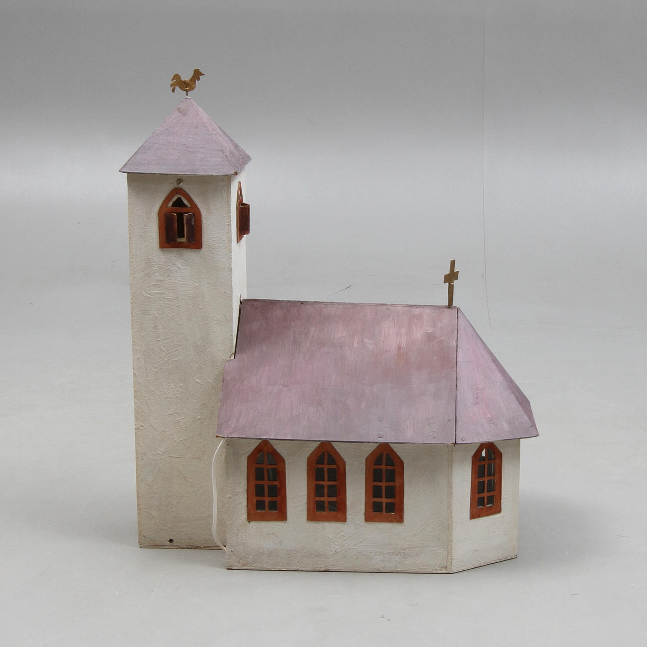 MODELL, Kyrka, 1950/1960-tal.