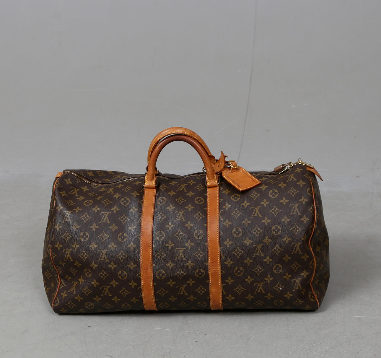 LOUIS VUITTON. Weekend bag, "Monogram Keepall 55".