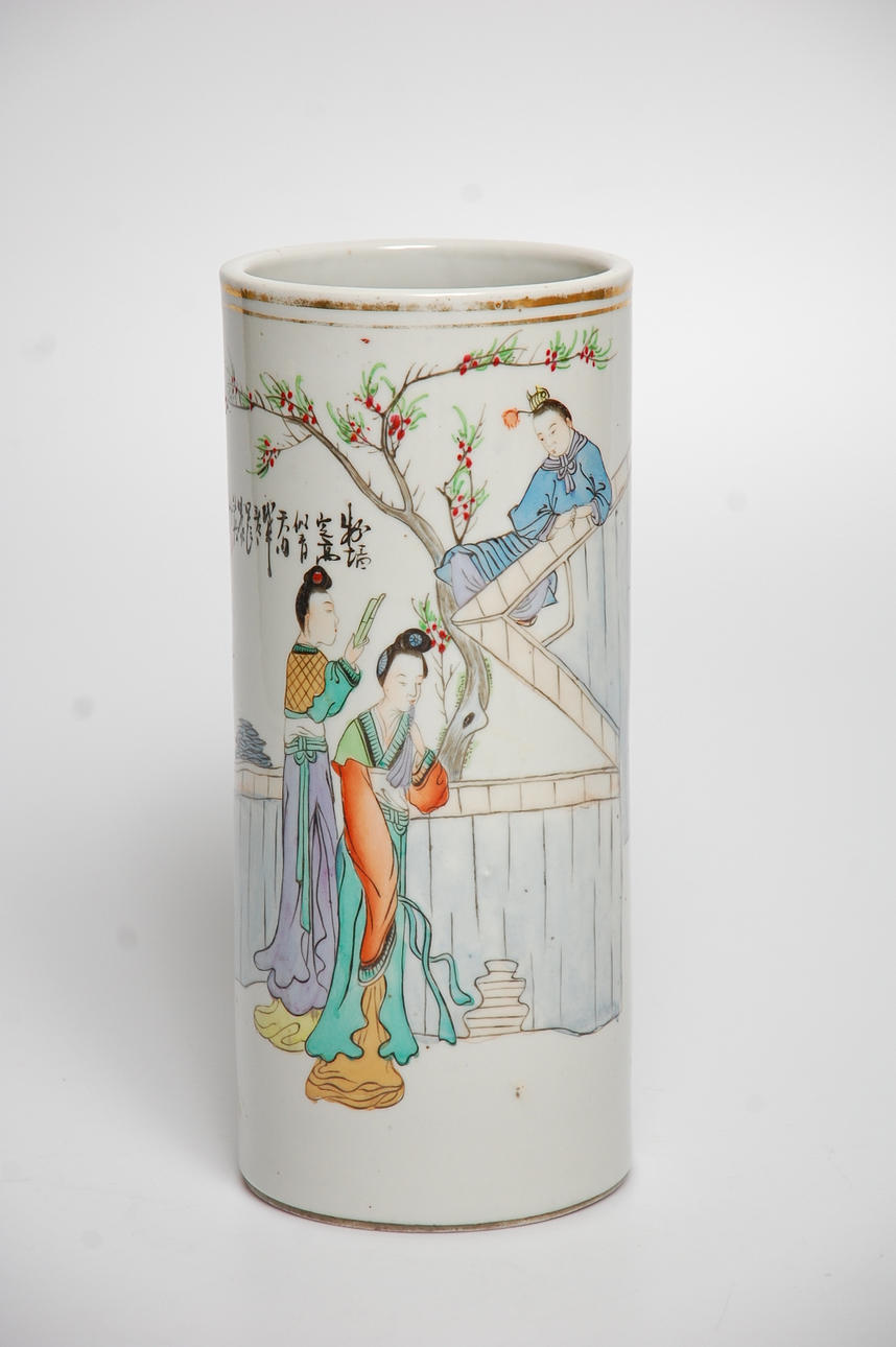 PENSELVAS, porslin, Kina.