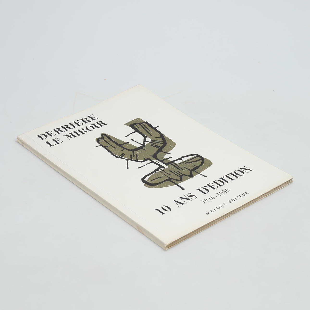 DERRIERE LE MIROIR, 10 ans d'edition 1946-1956.