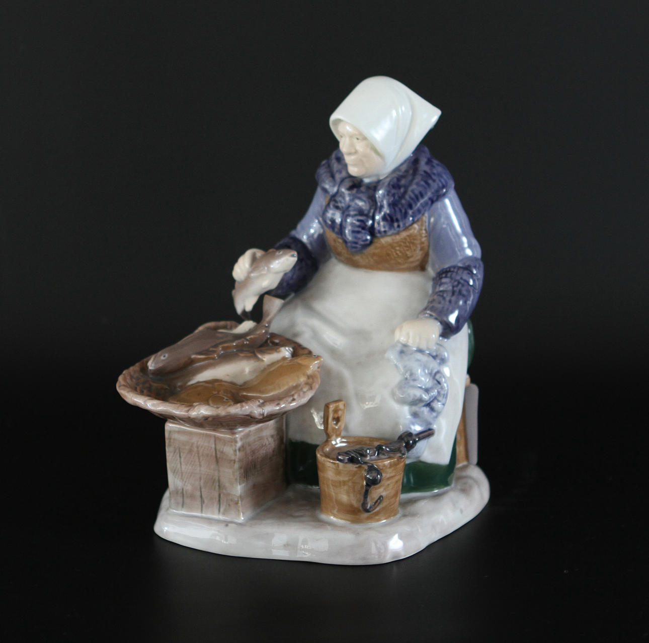 AXEL LOCHER. FIGURIN, B&G, Danmark.