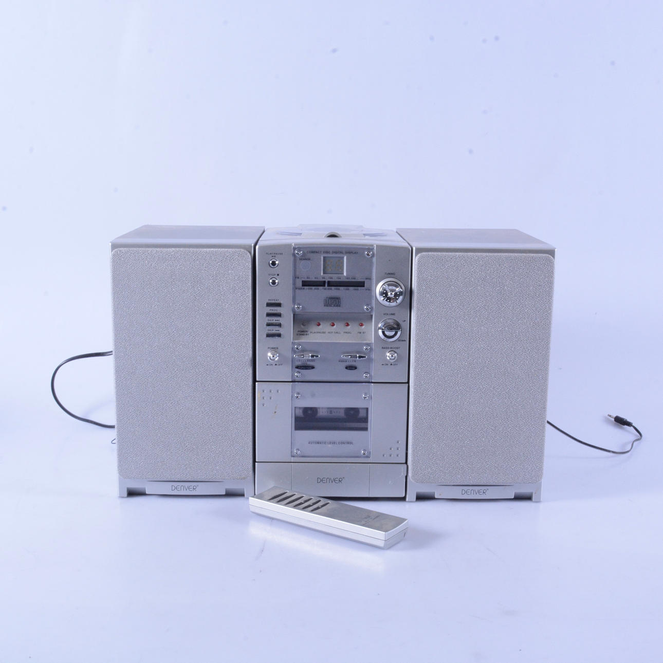 KOMPAKTSTEREO MIT FERNBEDIENUNG, Denver.