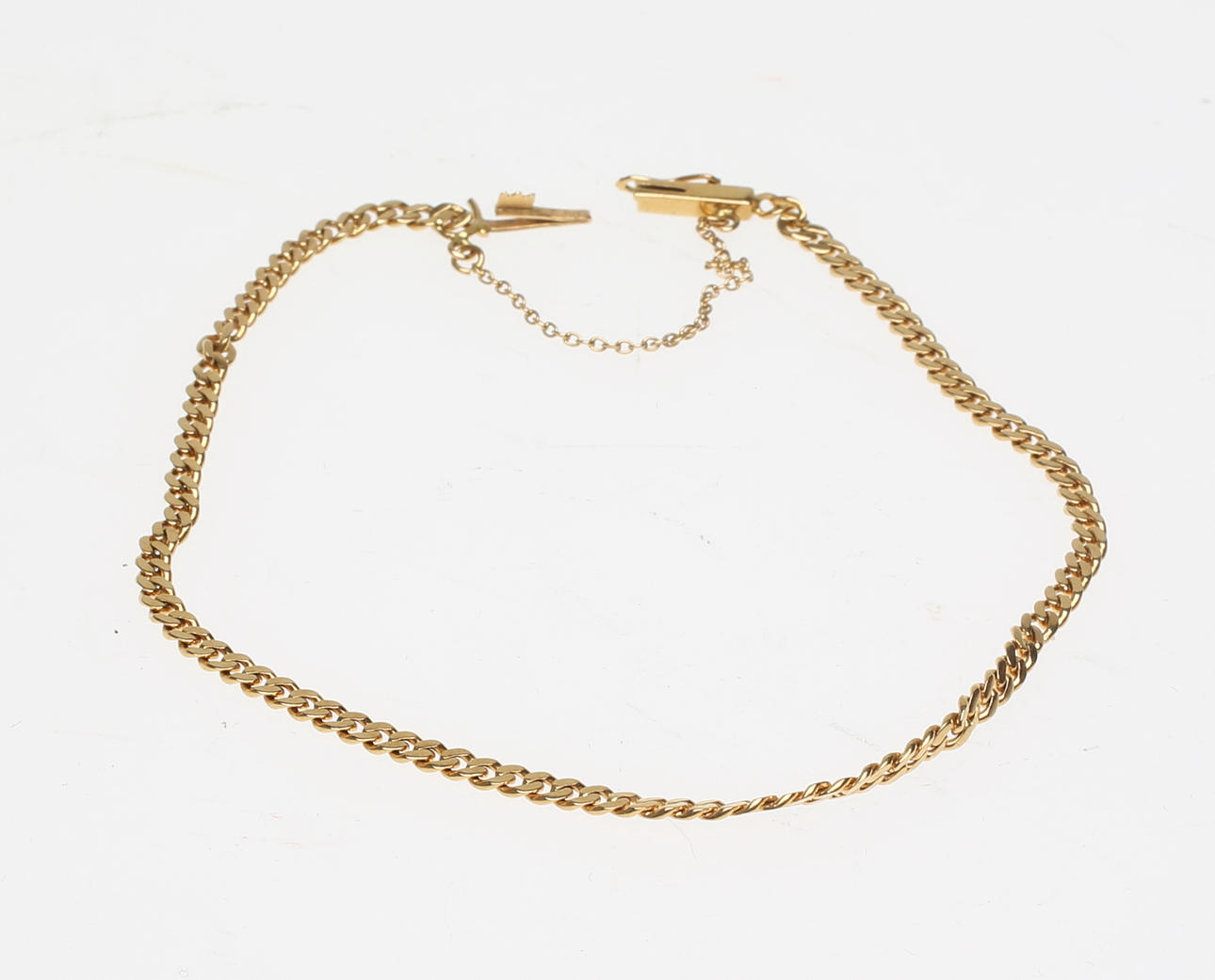 ARMBAND, 18 karat guld.