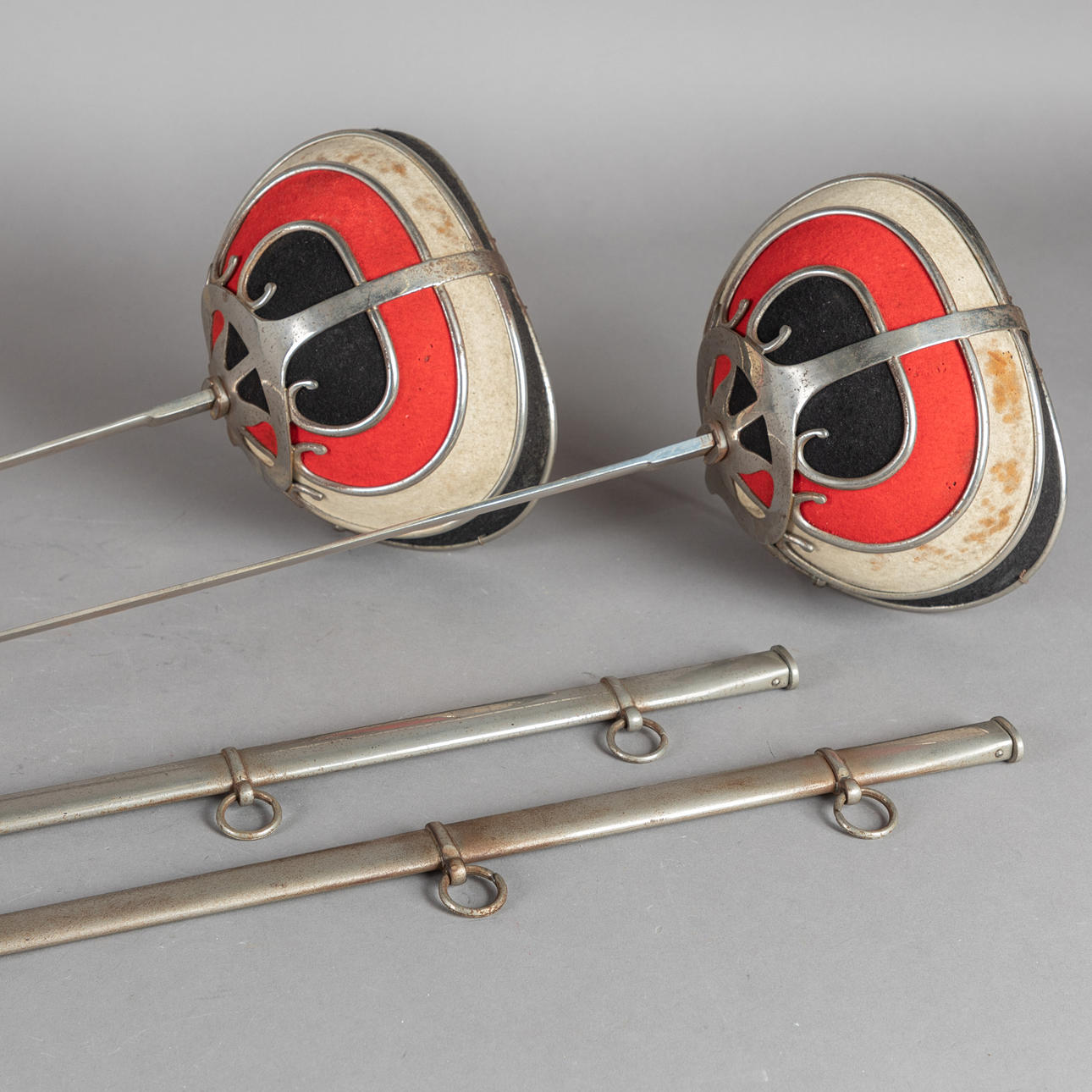 Paar Mensur-/Korbschläger, 20.Jh (2).