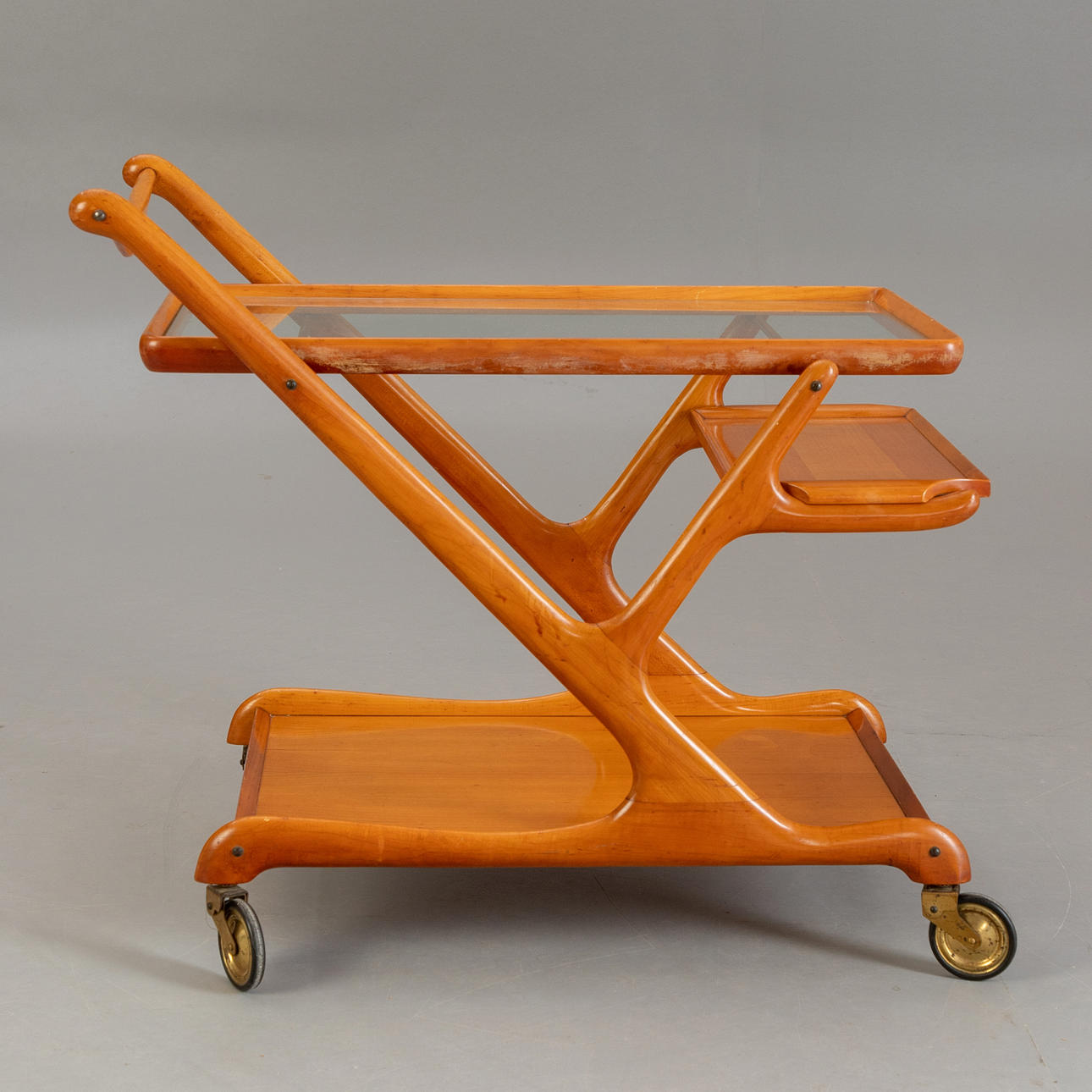 CESARE LACCA. Serving trolley for Cassina.