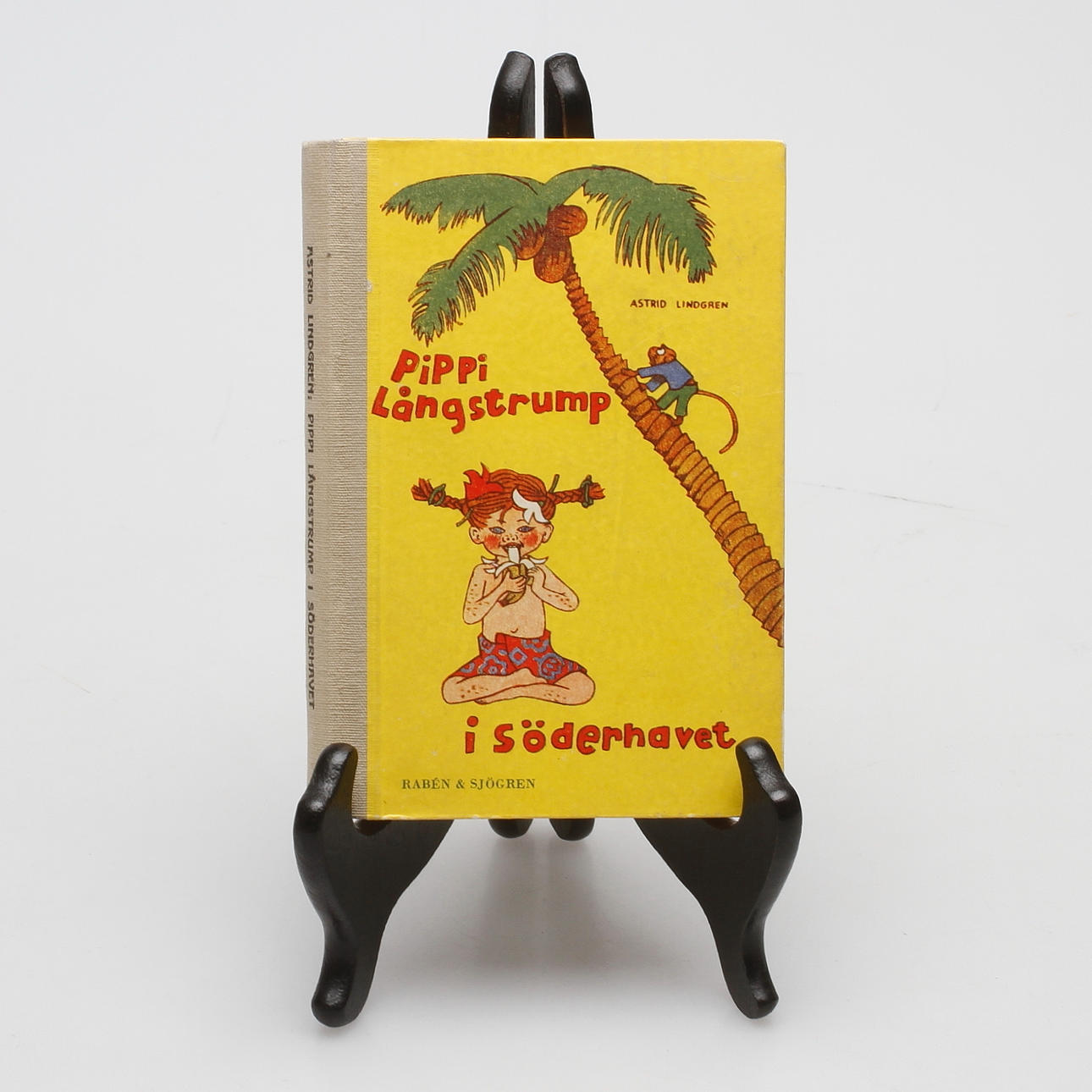 ASTRID LINDGREN, "Pippi Långstrump i Söderhavet", 2:a upplaga, Rabén & Sjögren, 1948.