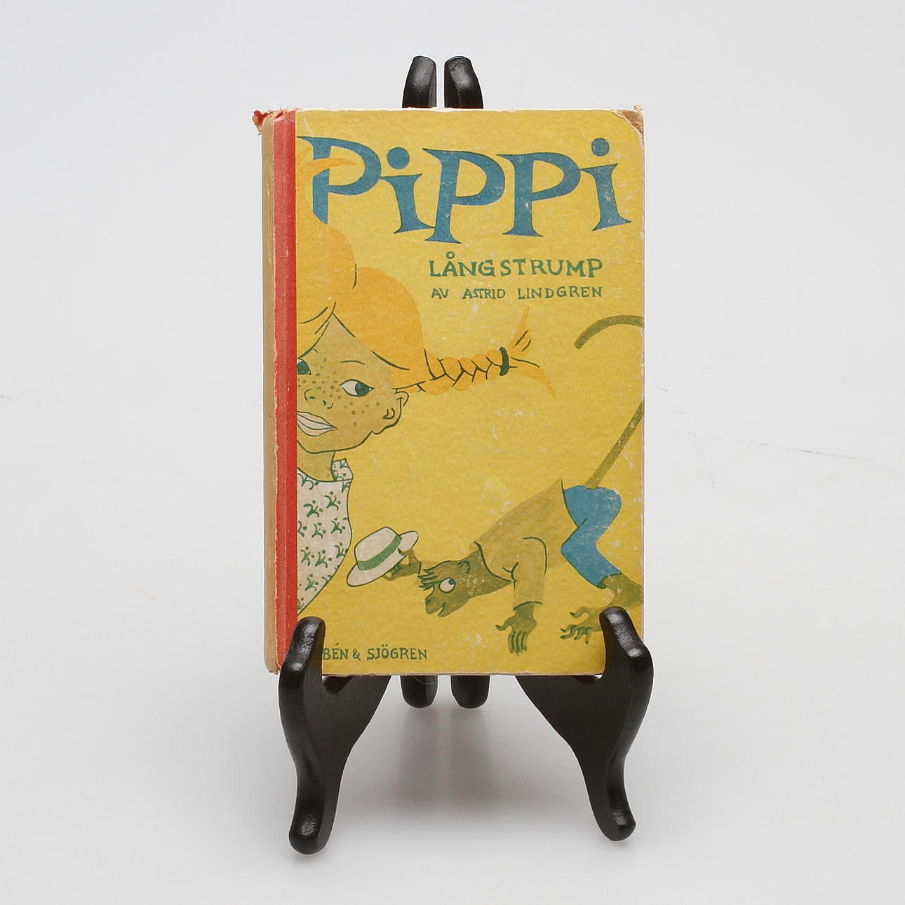 ASTRID LINDGREN, "Pippi Långstrump", 2:a upplaga, Rabén & Sjögren, 1946.