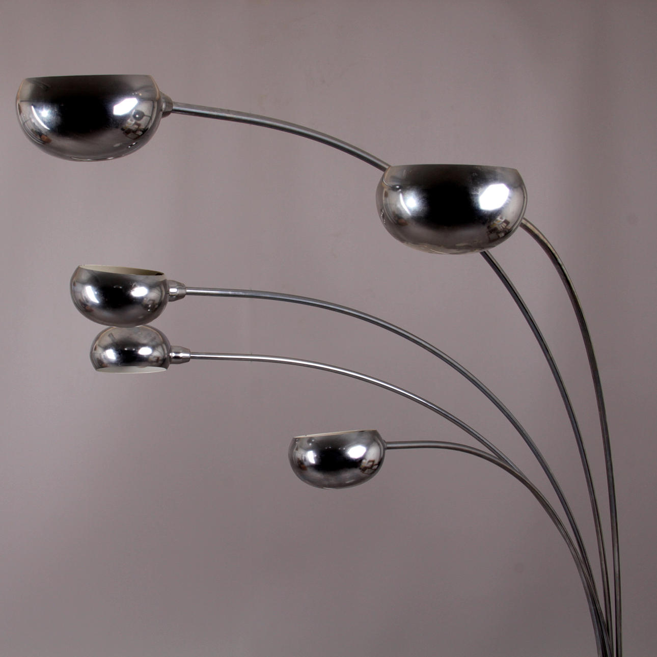 GOLVLAMPA, med fem ljusarmar, Atelje Lyktan, 1900-tal.