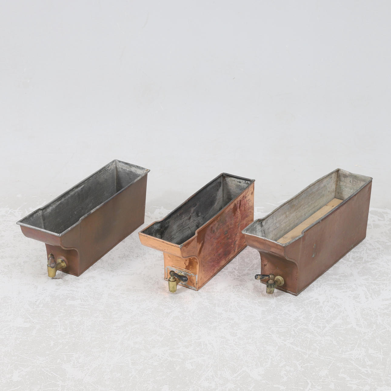 WASSERZISTERNEN, Kupfer, 19./20. Jahrhundert.