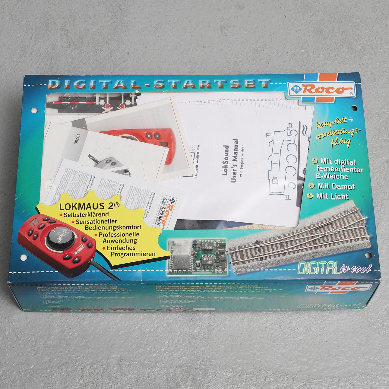 TRAIN SET, digital starter set, Roco, 41212.