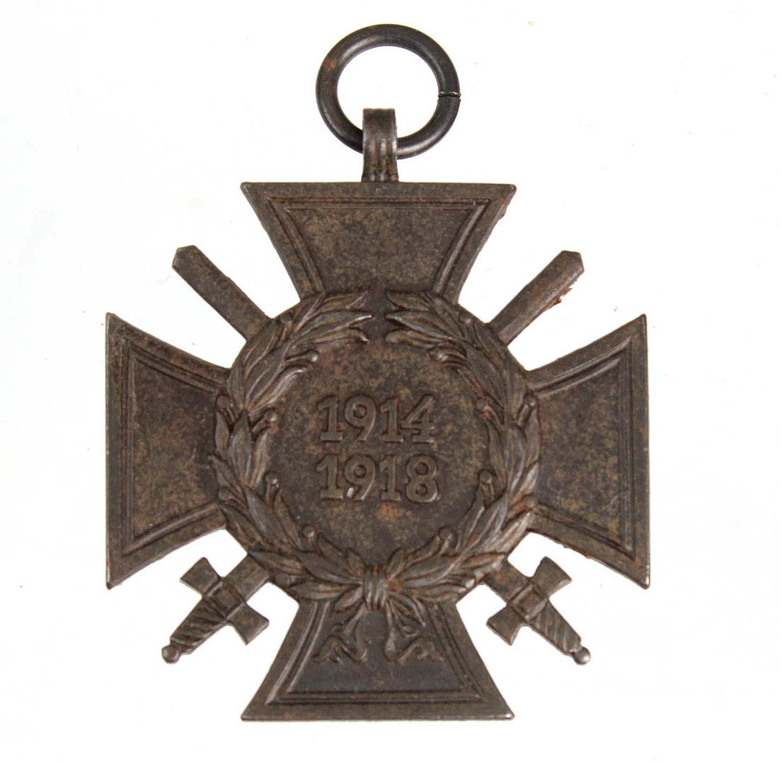 Kriegsverdienstkreuz mit Schwertern. 1914-1918.