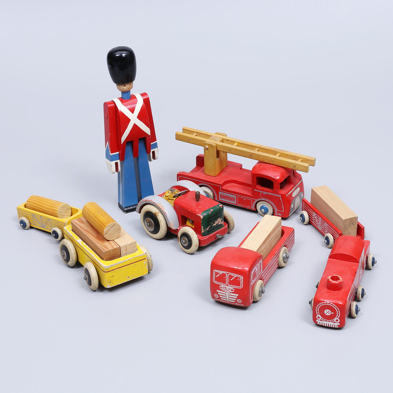 LEGETØJ, træ, Hanse, Danmark, 1900-tallet.