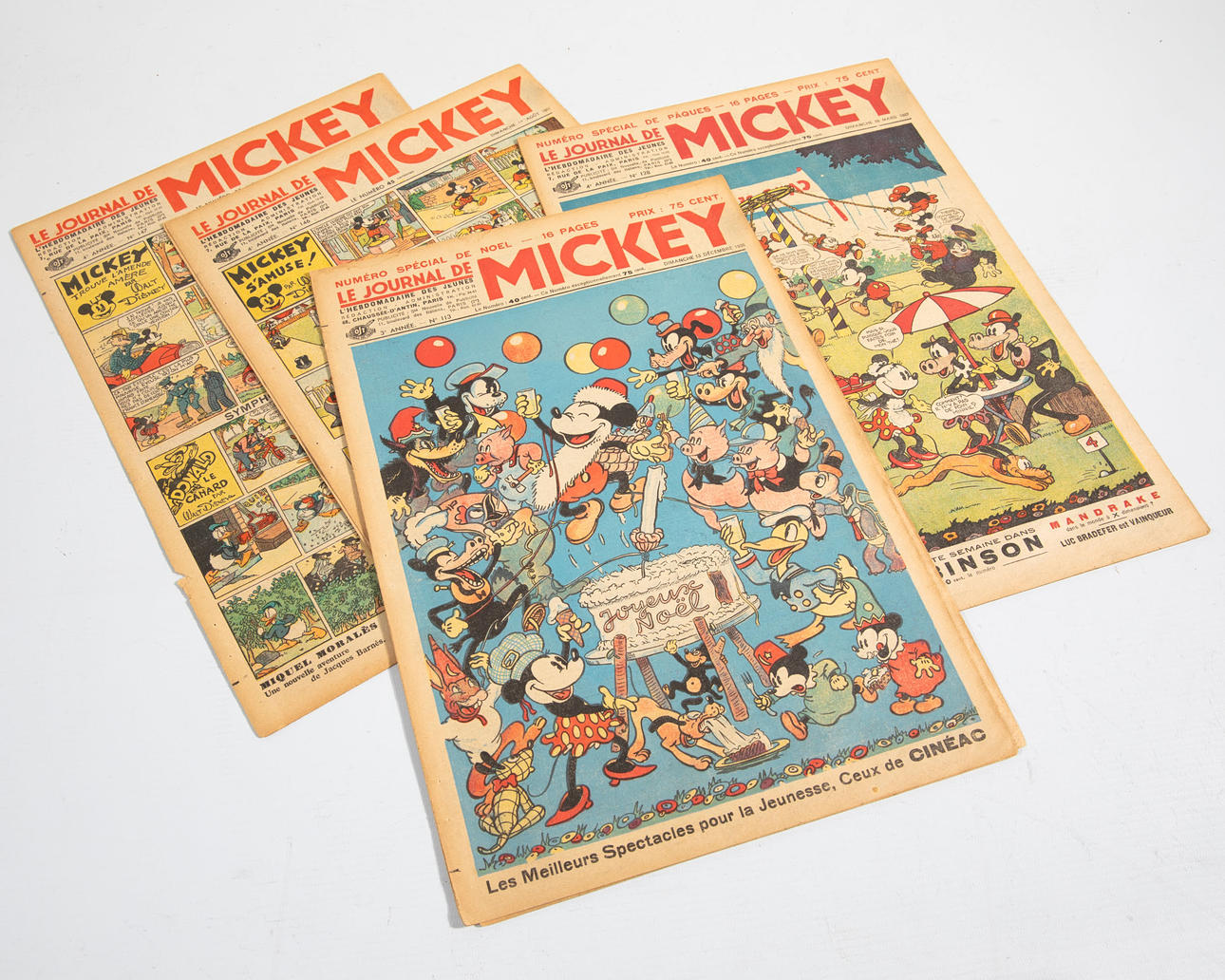 4 issues Mickey French (30-48).