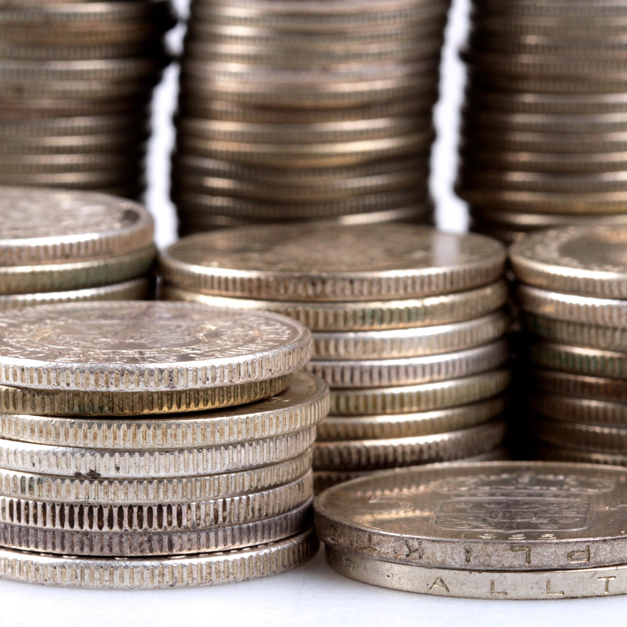 MYNT, silver, mestadels 1900-tal, Sverige, vikt ca 1,4 kg.