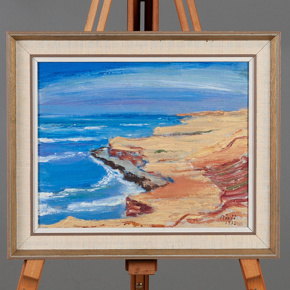 HILDING RÖSIÖ. Oil on canvas, "Tripolitanio", signed and dated 1932.