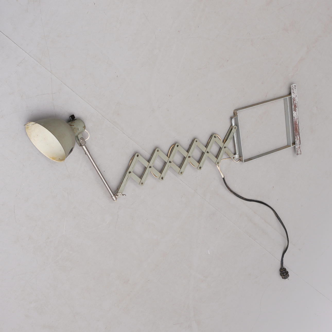 INDUSTRIELAMPE, sakselampe, metal, Asea.