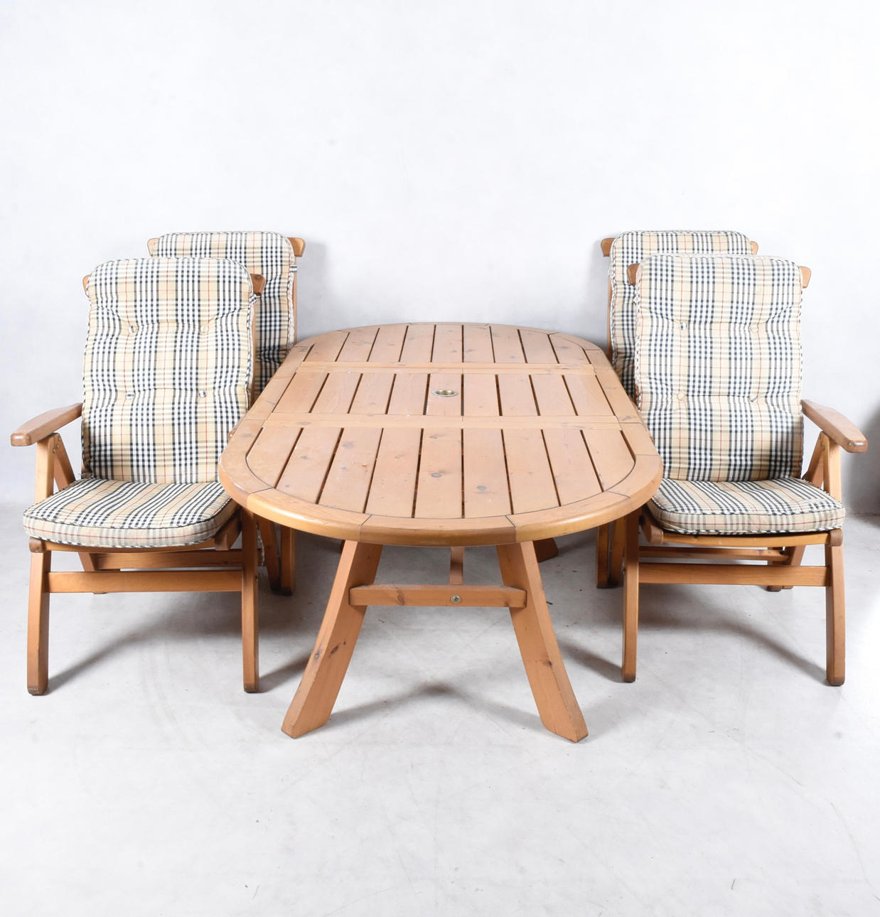 GARDEN GROUP, 5 parts, pine, KWA Gold.