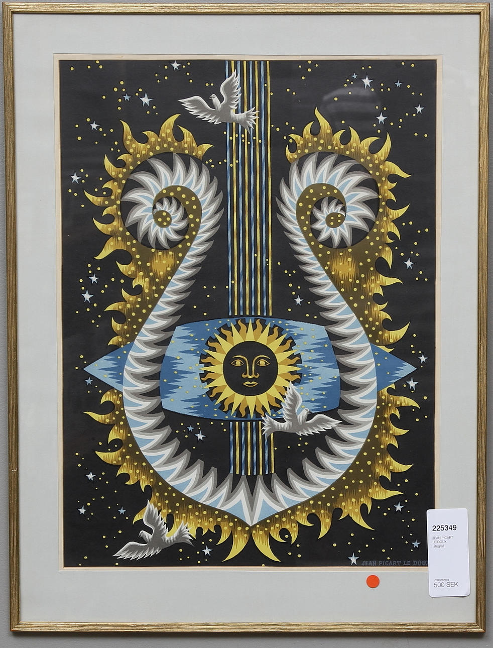 JEAN PICART LE DOUX. Litografi.